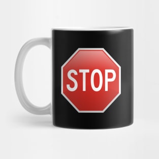 STOP Sign 3D Mug